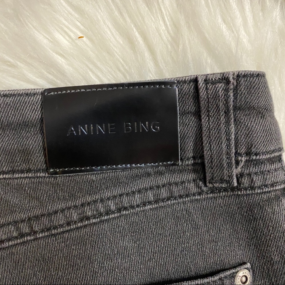 Anine Bing black highwaisted skinny jeans - Picture 6 of 8